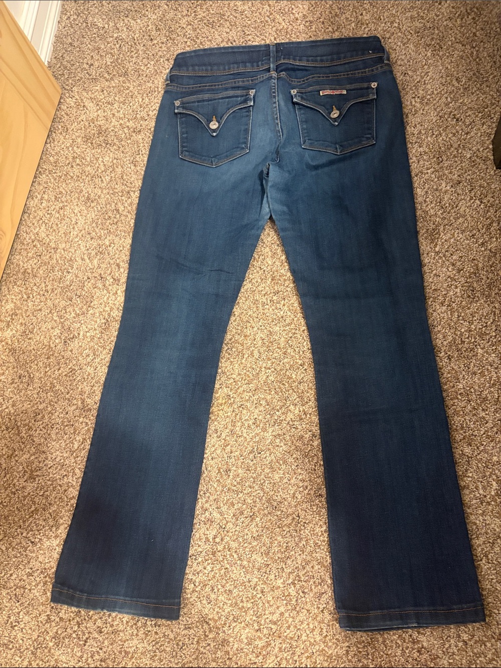 Hudson Jeans Women's Dark Blue Flare Jeans